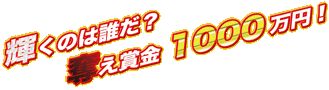 輝くのは誰だ？　奪え賞金1000万円！