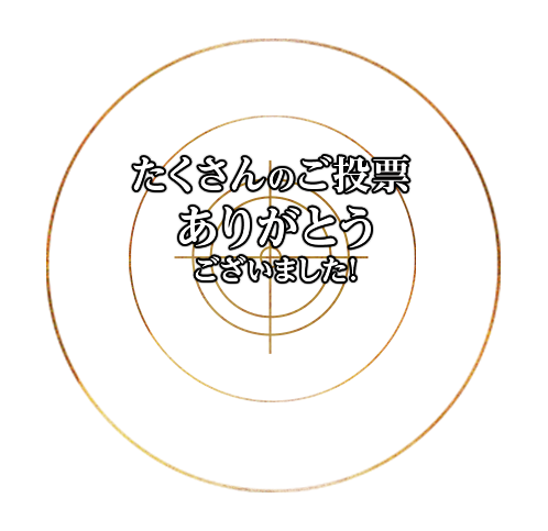 たくさんのご投票ありがとうございました！