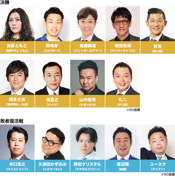 お知らせ | M-1グランプリ 公式サイト